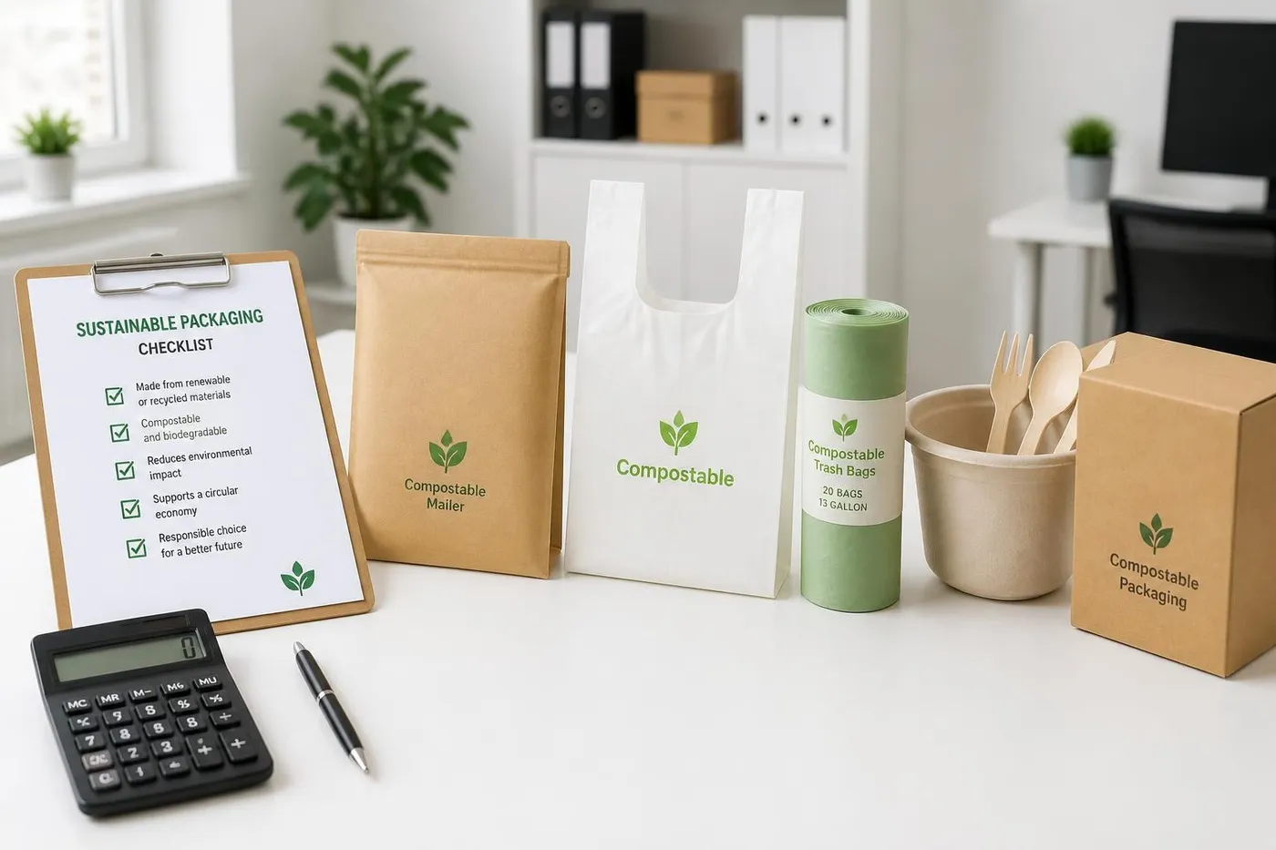 Checklist para Compras: cómo evaluar a un proveedor de empaques compostables