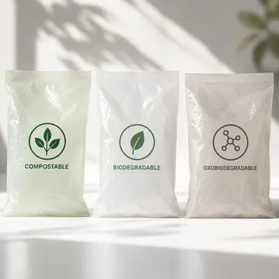 Bolsas compostable, biodegradable y oxobiodegradable - cómo diferenciarlas