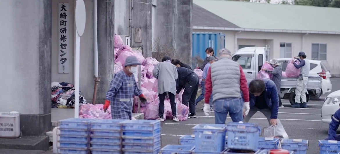Pueblo japonés Kamikatsu con sistema de reciclaje del 80 por ciento
