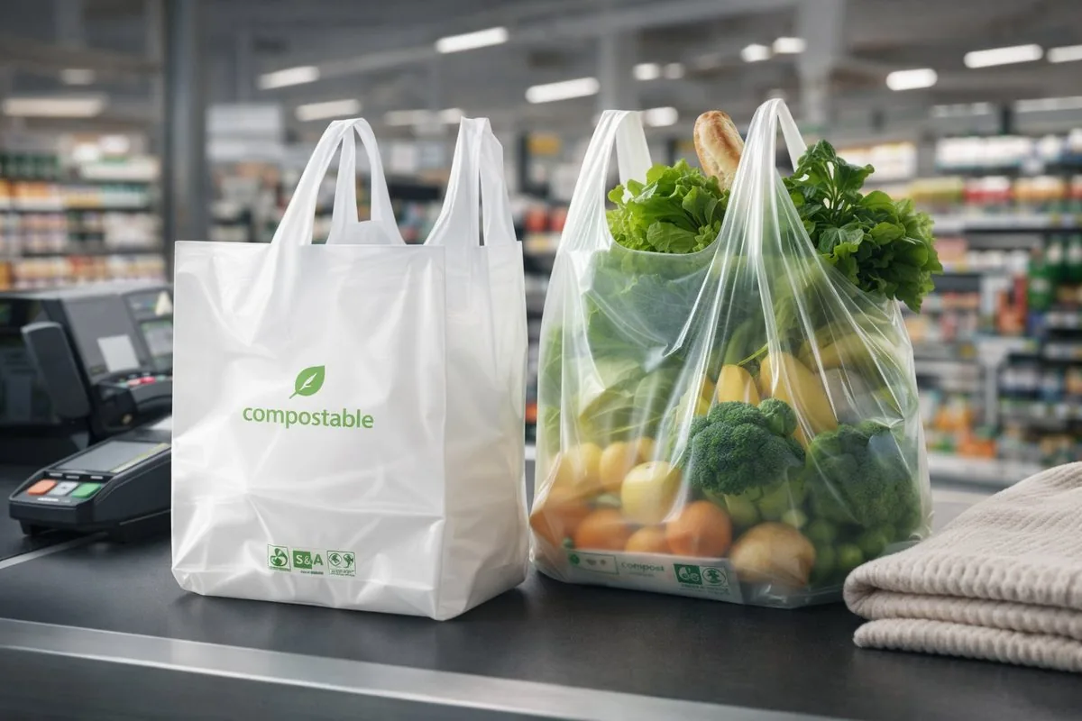 Bolsas compostables certificadas para retail y tiendas en México
